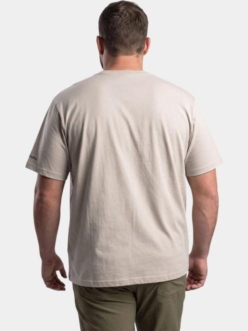 Columbia CSC Seasonal Graphic Tee férfi rövid ujjú póló homok színben 4