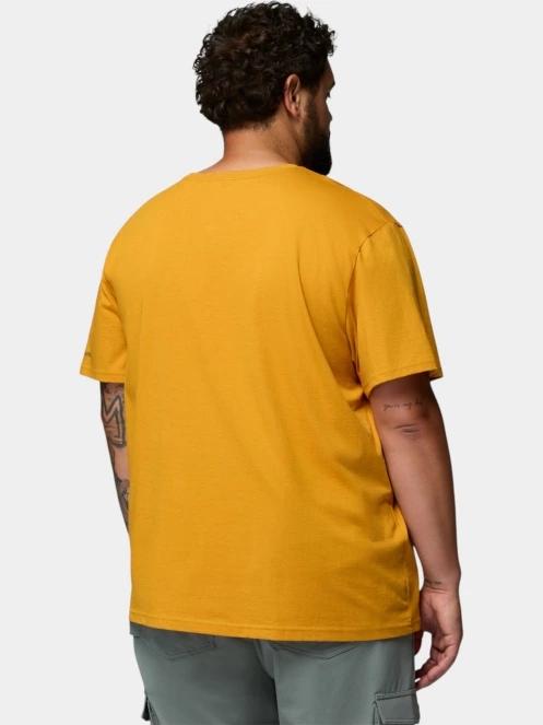 Columbia CSC Seasonal Graphic Tee férfi rövid ujjú póló sárga színben 4