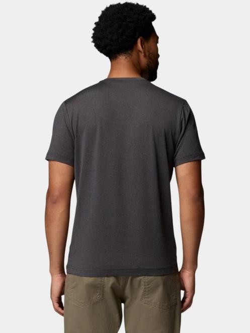 Columbia Parsons Point  Short Sleeve Logo Tee férfi rövid ujjú sport póló fekete színben 4