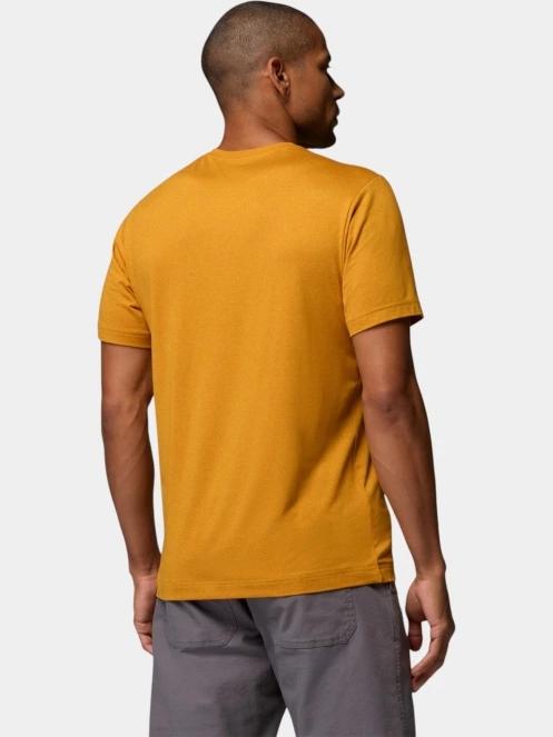 Columbia Parsons Point  Short Sleeve Logo Tee férfi rövid ujjú sport póló narancssárga színben 4