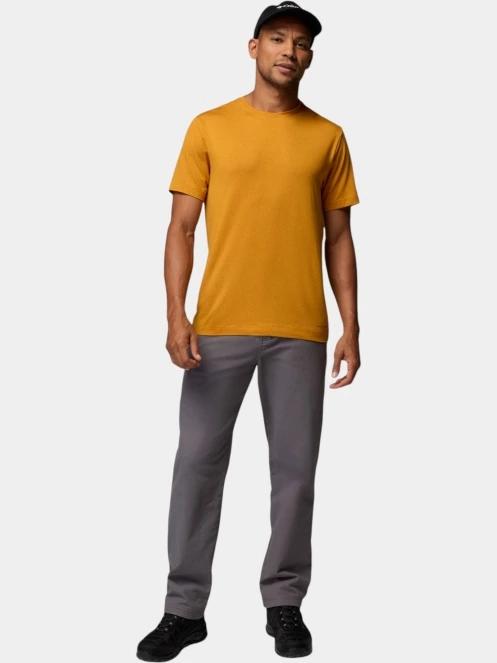 Columbia Parsons Point  Short Sleeve Logo Tee férfi rövid ujjú sport póló narancssárga színben 5