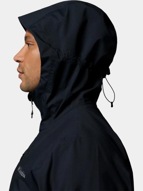 Columbia Trailborne 2.5L Shell férfi héjkabát fekete színben 10