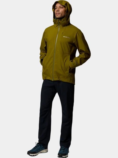 Columbia Trailborne 2.5L Shell férfi héjkabát zöld színben 5