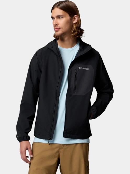 Columbia Tall Heights III Hooded Softshell férfi softshell felső fekete színben 6