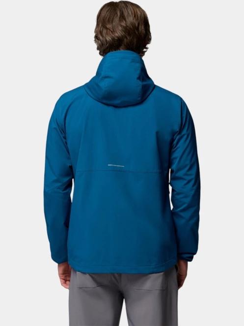 Columbia Tall Heights III Hooded Softshell férfi softshell felső kék színben 4