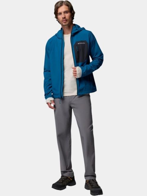 Columbia Tall Heights III Hooded Softshell férfi softshell felső kék színben 5