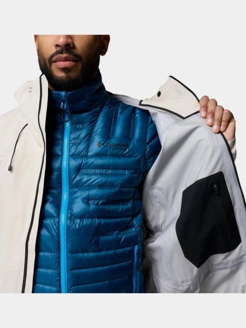 Columbia Saudan Pro 3L Shell férfi héjkabát homok színben 4