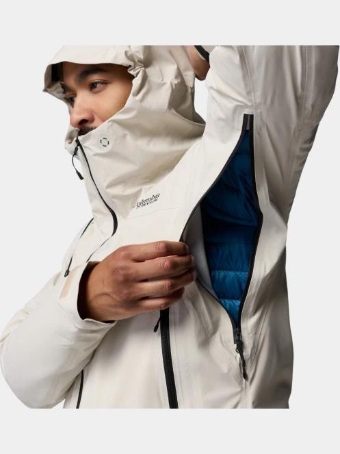 Columbia Saudan Pro 3L Shell férfi héjkabát homok színben 5