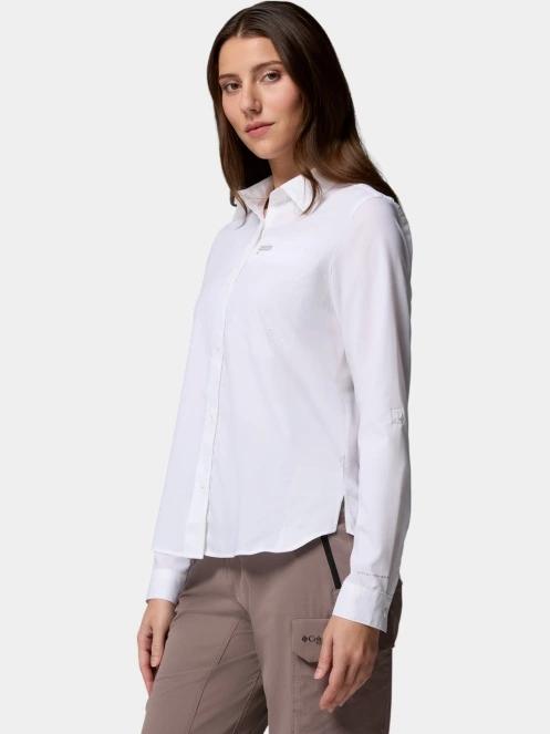 Columbia Silver Ridge Utility II Long Sleeve Shirt női hosszú ujjú ing fehér színben 3