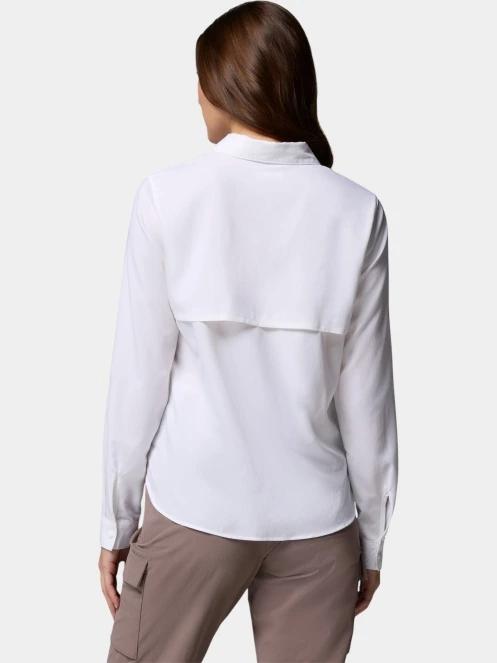 Columbia Silver Ridge Utility II Long Sleeve Shirt női hosszú ujjú ing fehér színben 4