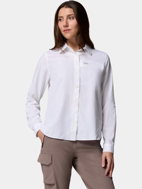 Columbia Silver Ridge Utility II Long Sleeve Shirt női hosszú ujjú ing fehér színben 6