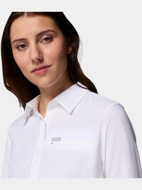 Columbia Silver Ridge Utility II Long Sleeve Shirt női hosszú ujjú ing fehér színben 10