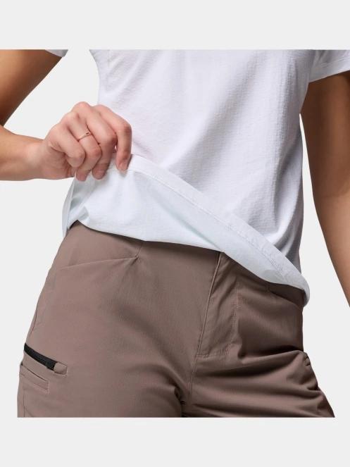 Columbia Diamond Peak Pro Short Sleeve Shirt női rövid ujjú sport póló fehér színben 6