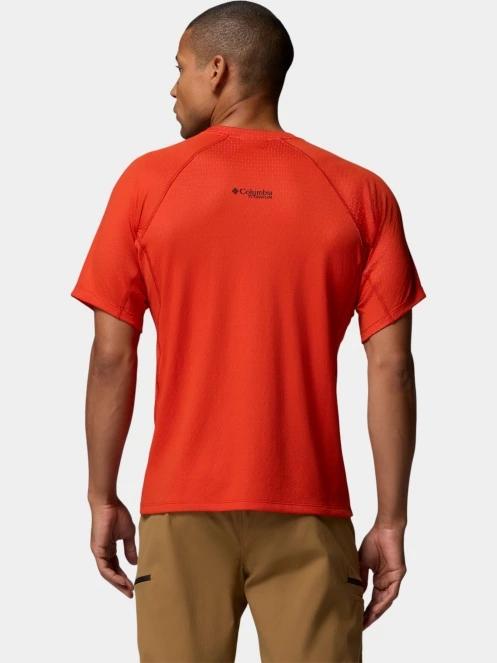 Columbia Driventure Short Sleeve férfi rövid ujjú sport póló piros színben 4