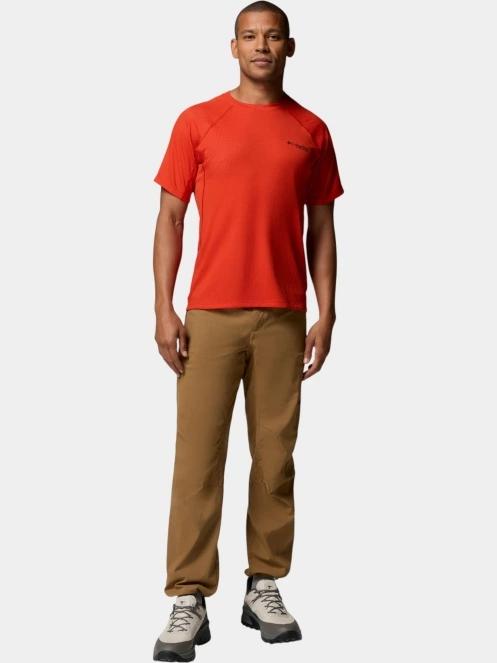 Columbia Driventure Short Sleeve férfi rövid ujjú sport póló piros színben 5