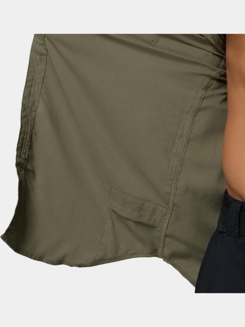 Columbia Silver Ridge Utility II Long Sleeve Shirt férfi hosszú ujjú ing sötétzöld színben 8