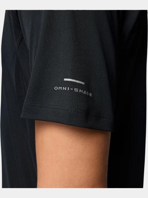 Columbia Stealth Spring Short Sleeve Tee férfi rövid ujjú sport póló fekete színben 7
