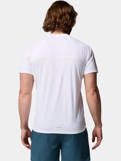 Columbia Stealth Spring Short Sleeve Tee férfi rövid ujjú sport póló fehér színben 4