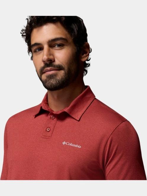 Columbia Parsons Point Polo férfi galléros póló piros színben 6