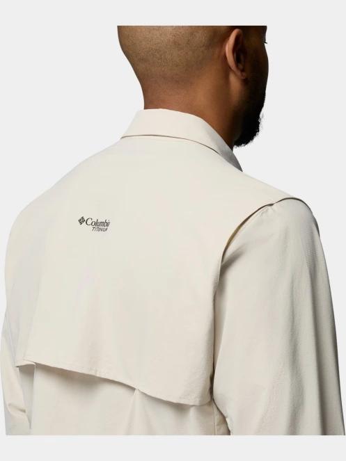 Columbia Silver Ridge Elite Long Sleeve Woven férfi hosszú ujjú ing homok színben 11