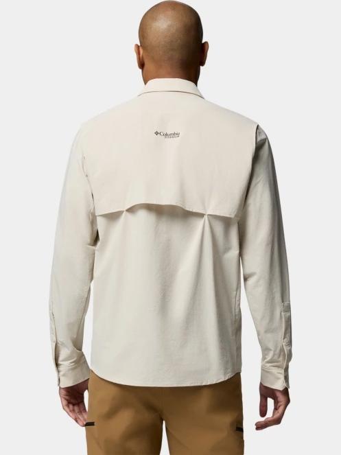 Columbia Silver Ridge Elite Long Sleeve Woven férfi hosszú ujjú ing homok színben 4