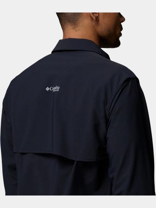Columbia Silver Ridge Elite Long Sleeve Woven férfi hosszú ujjú ing fekete színben 11