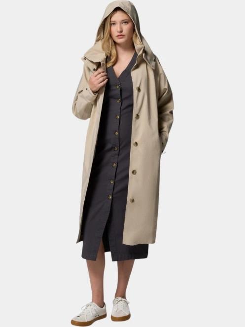 Columbia Amazetrench Rain Jacket női esőkabát homok színben 5