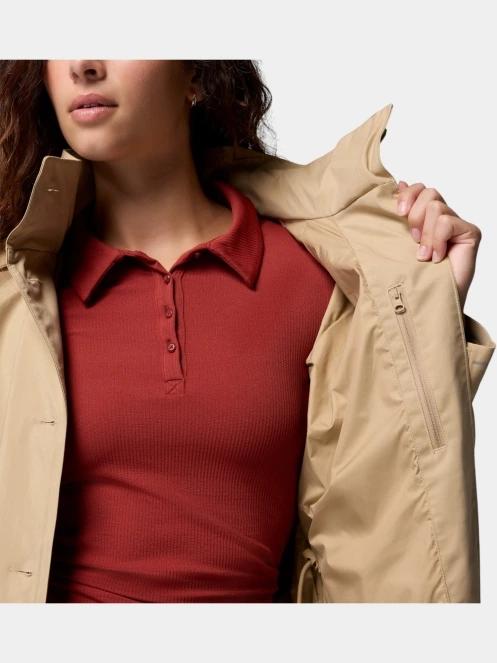 Columbia Amazetrench Rain Jacket női esőkabát barna színben 7
