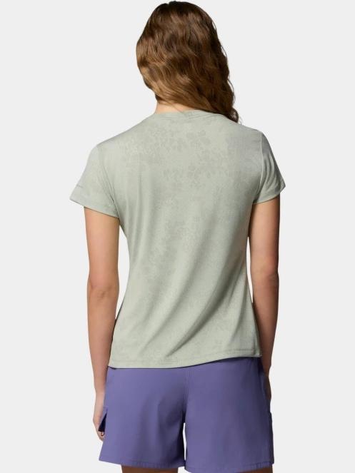 Columbia Bluebird Canyon II Short Sleeve Crew női rövid ujjú sport póló oliva színben 4