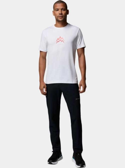 Columbia Parsons Point Short Sleeve Graphic Tee férfi rövid ujjú sport póló fehér színben 5