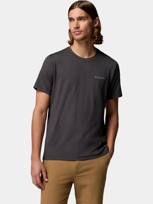 Columbia Parsons Point Short Sleeve Back Graphic Tee férfi rövid ujjú sport póló fekete színben 2