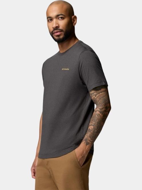 Columbia Parsons Point Short Sleeve Back Graphic Tee férfi rövid ujjú sport póló fekete színben 3