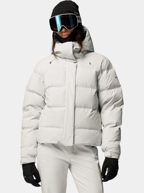 Columbia Roffe Ridge Down Heat Seal Jacket női síkabát homok színben 2