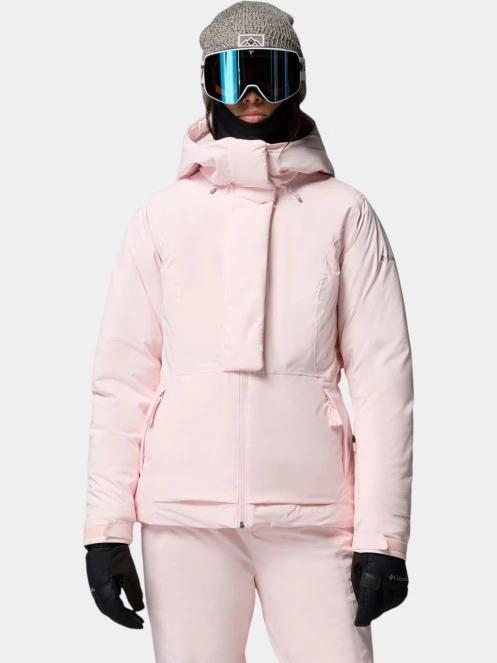 Columbia Roffe Ridge Down Jacket női síkabát rózsaszín színben 2