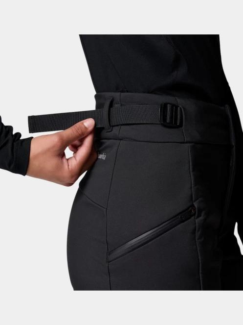 Columbia Roffe Ridge Ski Softshell Pant női softshell nadrág fekete színben 8