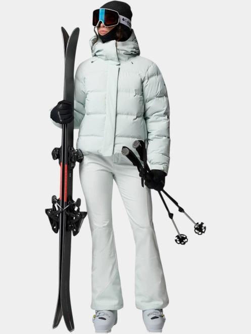 Columbia Roffe Ridge Ski Softshell Pant női softshell nadrág homok színben 5
