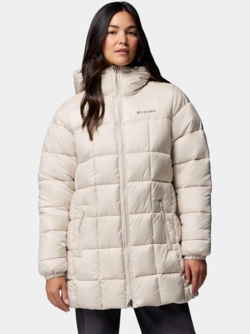 Columbia Puffect III Mid Jacket női átmeneti kabát homok színben 2