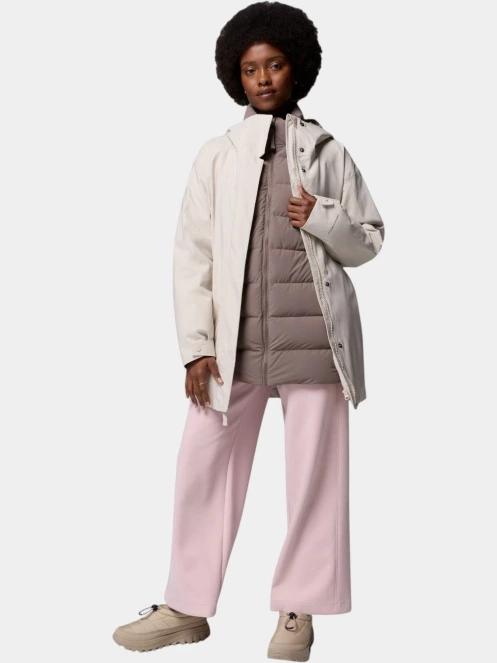 Columbia Amaze Puff Interchange Jacket női 3 az 1-ben kabát homok színben 5