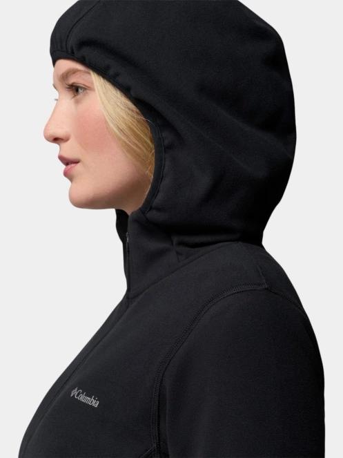 Columbia Star Valley Hooded Full Zip női kapucnis pulóver fekete színben 10