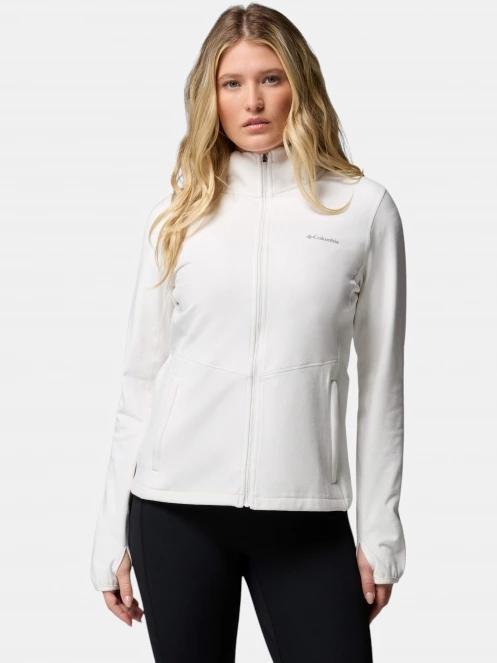 Columbia Star Valley Hooded Full Zip női kapucnis pulóver homok színben 2