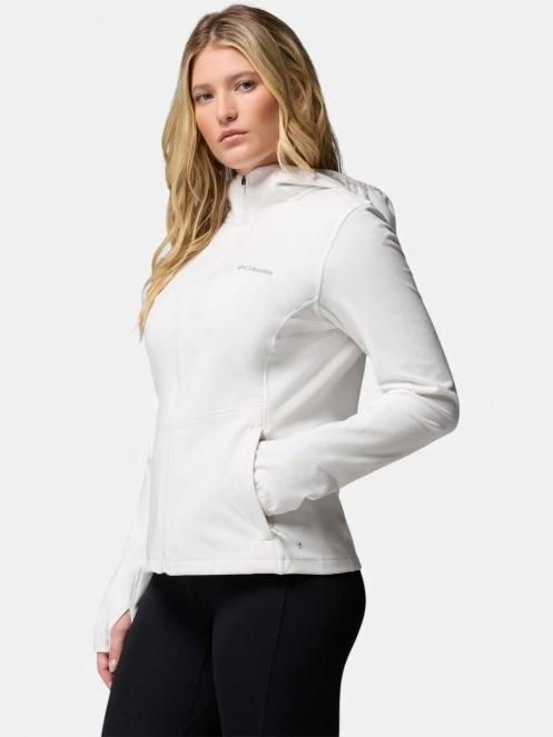 Columbia Star Valley Hooded Full Zip női kapucnis pulóver homok színben 3