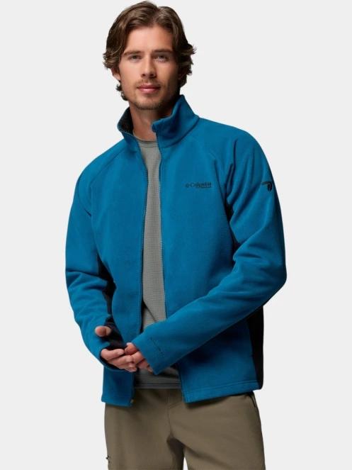 Columbia Arctic Peak II Full Zip férfi polár pulóver kék színben 6