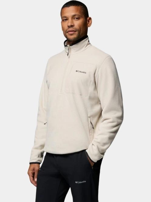 Columbia Pacific Arch 200 1/2 Zip Fleece M férfi polár pulóver homok színben 3