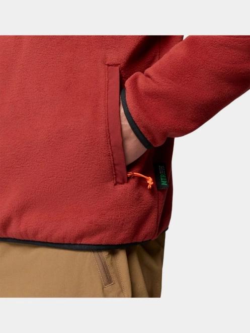 Columbia Pacific Arch 200 1/2 Zip Fleece M férfi polár pulóver piros színben 7