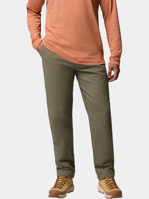 Columbia Pitchstone Warm Lined Pant férfi hosszú nadrág zöld színben 2