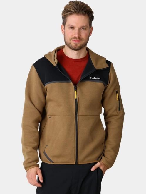 Columbia Agate Rock Hoodie férfi kapucnis pulóver oliva színben 2