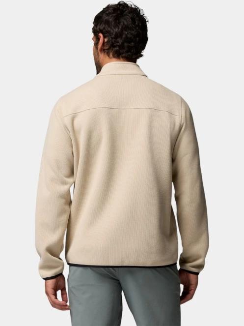 Columbia Sweater Weather Full Zip férfi polár pulóver homok színben 4