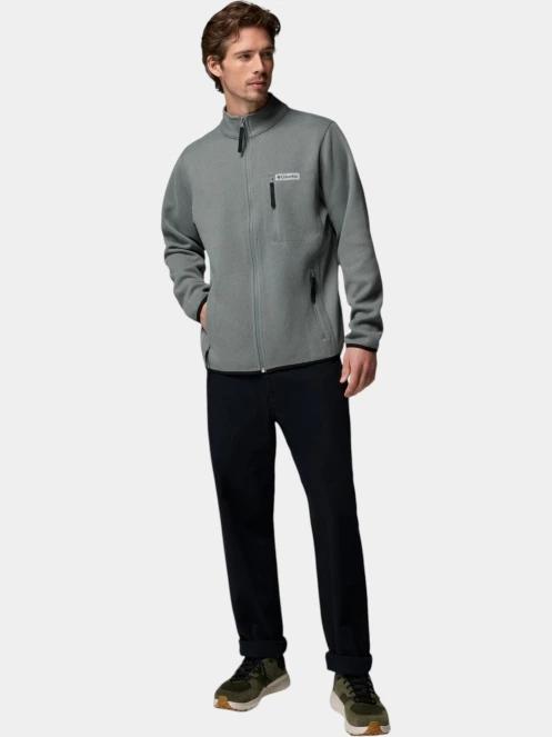Columbia Sweater Weather Full Zip férfi polár pulóver zöld színben 5