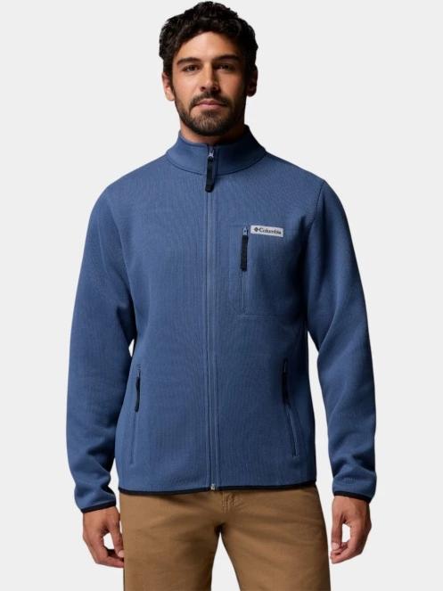 Columbia Sweater Weather Full Zip férfi polár pulóver sötétkék színben 2