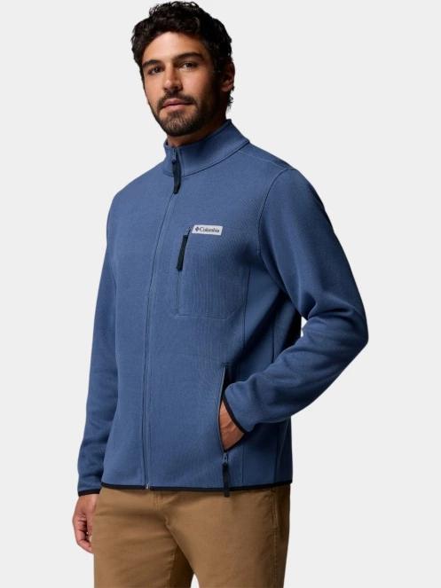 Columbia Sweater Weather Full Zip férfi polár pulóver sötétkék színben 3